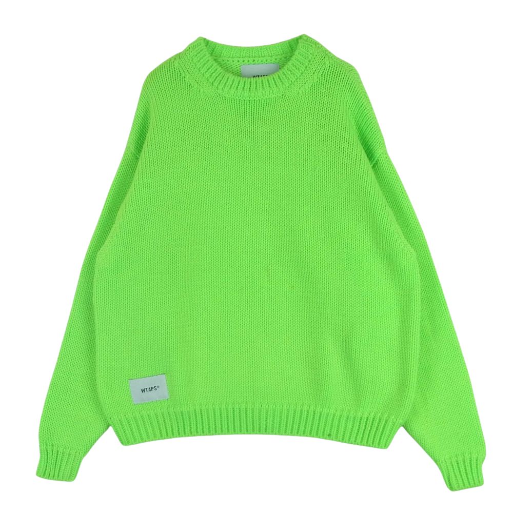 Wtaps Knit Sweater 23Aw 232Madt-Knm04 Cn 01 Poly