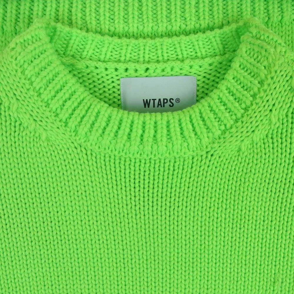 Wtaps Knit Sweater 23Aw 232Madt-Knm04 Cn 01 Poly