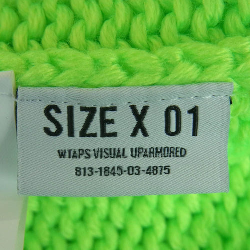 Wtaps Knit Sweater 23Aw 232Madt-Knm04 Cn 01 Poly