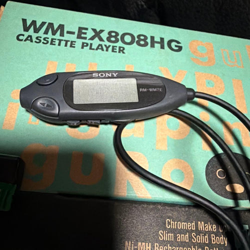 Sony Cassette Player Wm-Ex808Hg