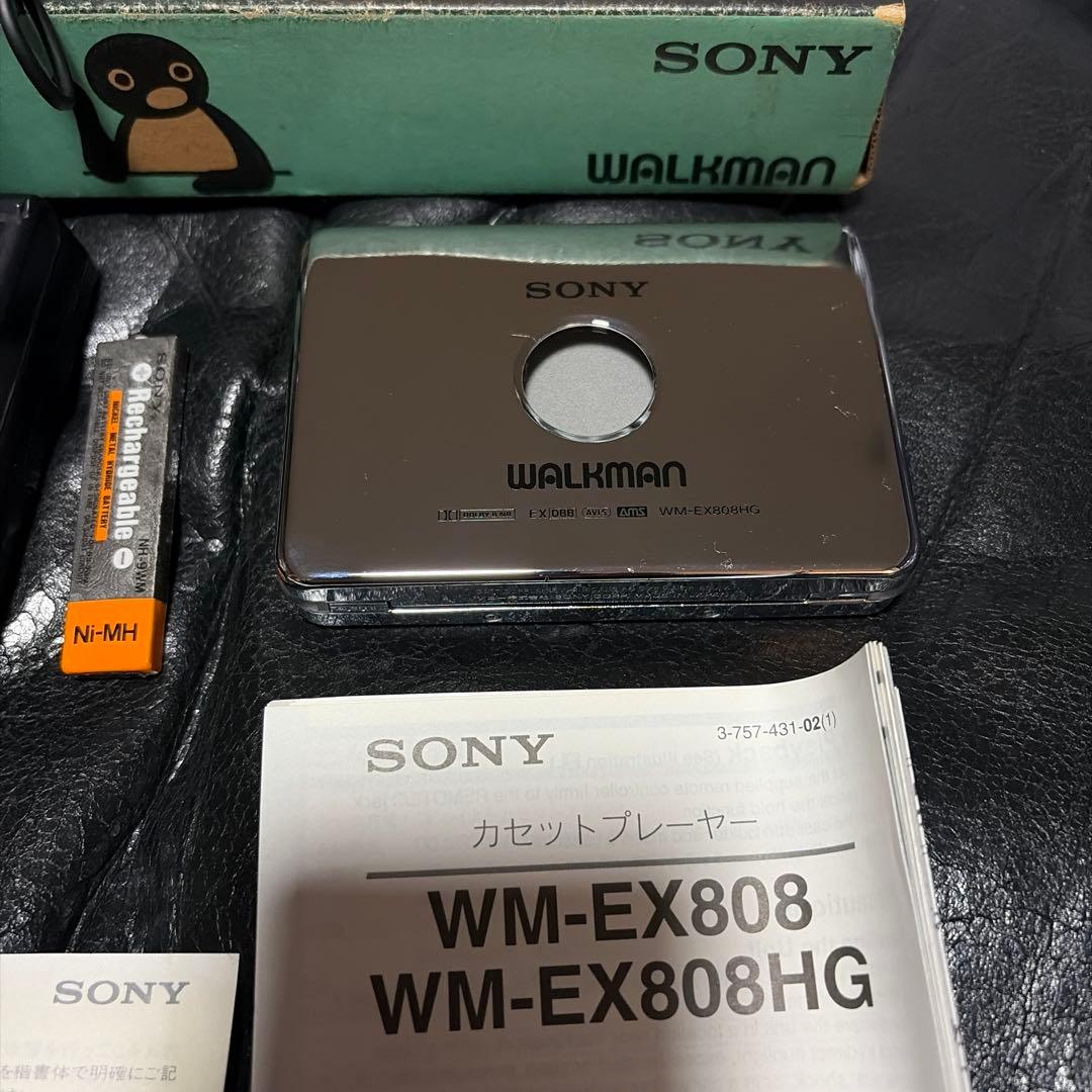 Sony Cassette Player Wm-Ex808Hg