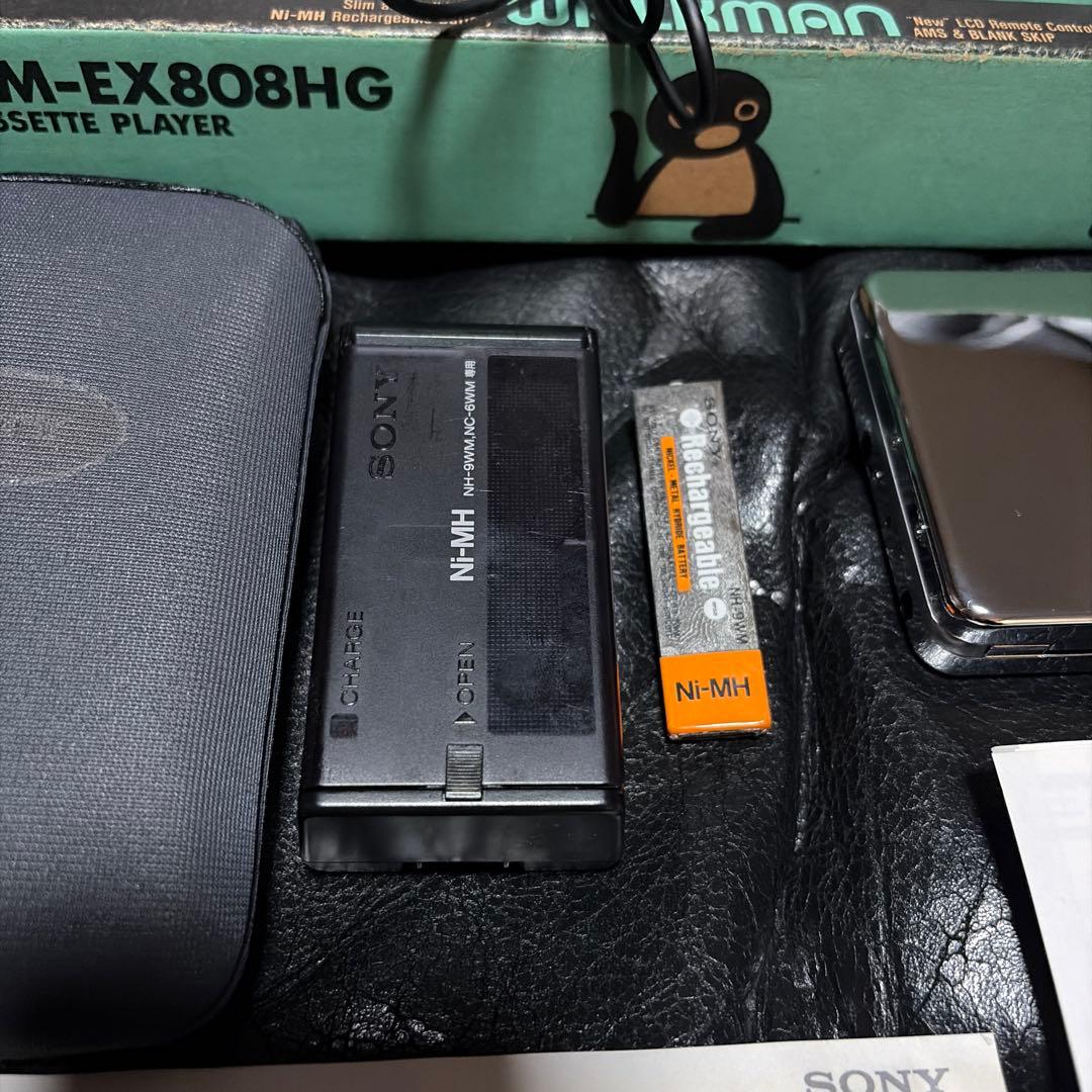 Sony Cassette Player Wm-Ex808Hg