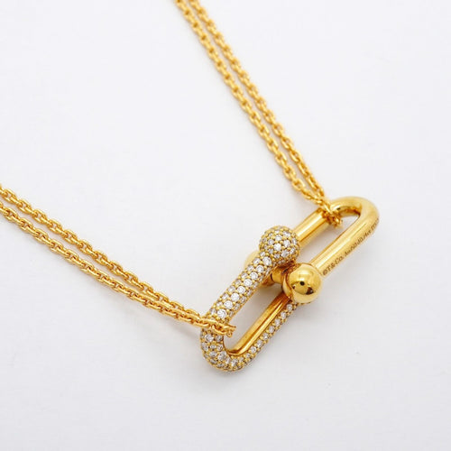 Tiffany Necklace 18Kyg 0.74Ct