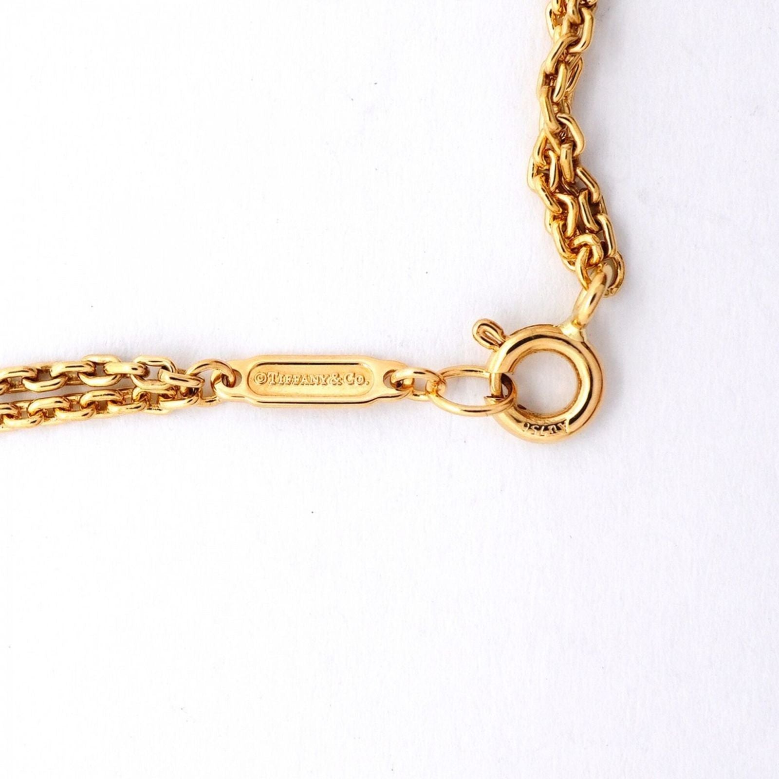 Tiffany Necklace 18Kyg 0.74Ct