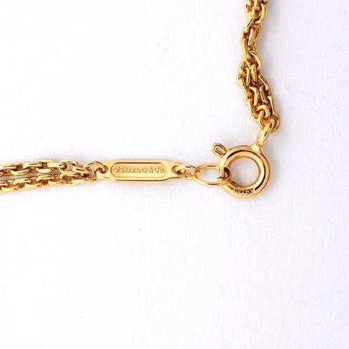 Tiffany Necklace 18Kyg 0.74Ct