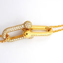 Tiffany Necklace 18Kyg 0.74Ct