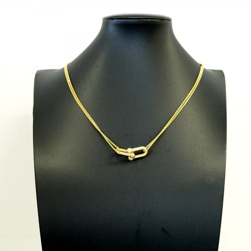Tiffany Necklace 18Kyg 0.74Ct