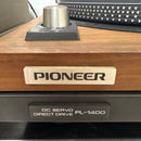 Pioneer Record Player Body Pl-1400 Pc-330