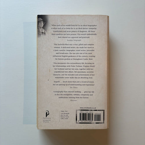 Foreign Book Vita The Life Of V. Sackville West Victoria Glendinning 070126M-1-S