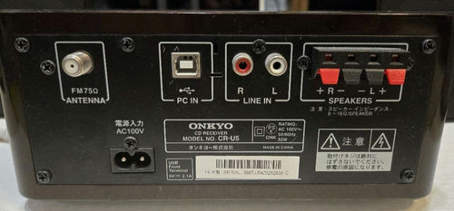 Onkyo Mini Component Systems Cr-U5