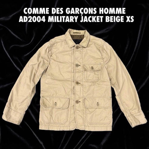 Comme Des Garcons Homme Military Jackets Ad2004 Xs