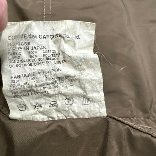 Comme Des Garcons Homme Military Jackets Ad2004 Xs