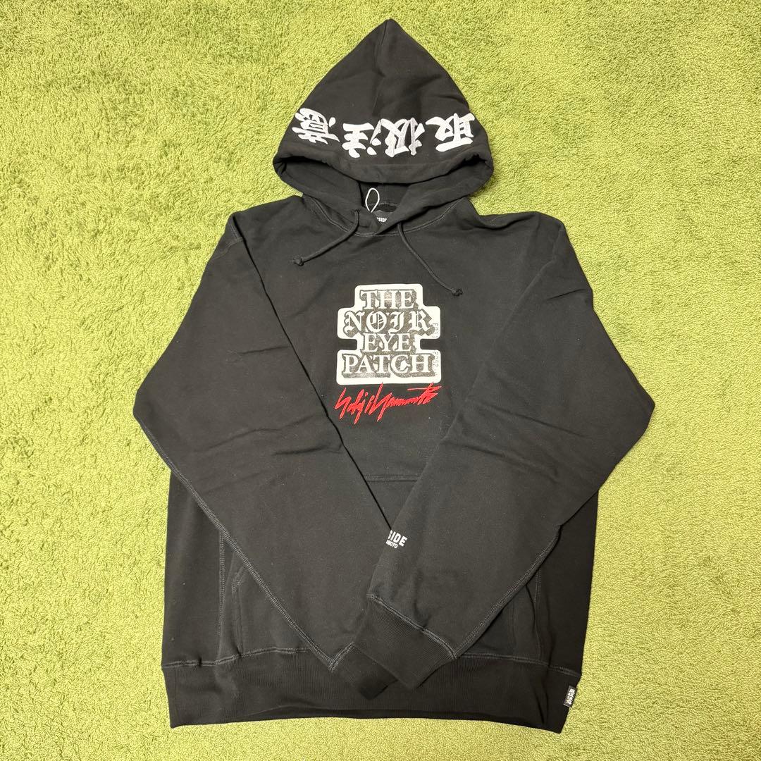 Yohji Yamamoto Hoodies Black Eye Patch