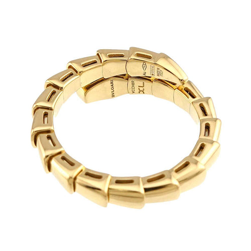 Bvlgari Ring #Xl K18 Yg 750 Serpenti Viper 90329009