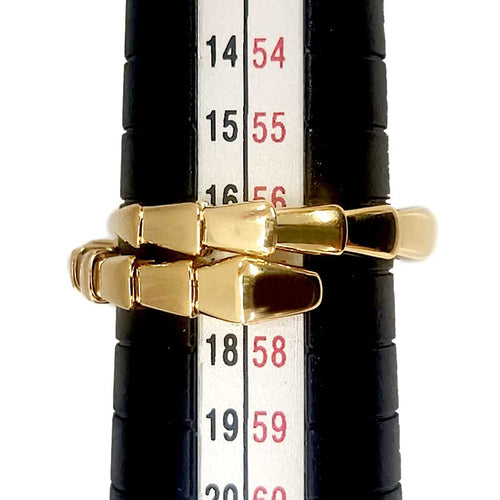 Bvlgari Ring #Xl K18 Yg 750 Serpenti Viper 90329009