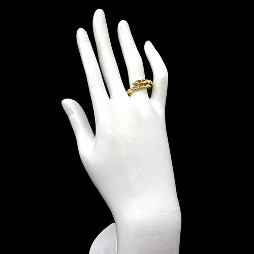Bvlgari Ring #Xl K18 Yg 750 Serpenti Viper 90329009