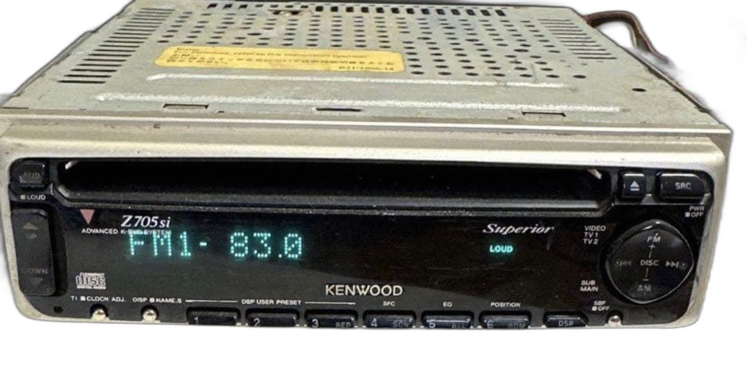 Kenwood Cd Md Cassette Deck Z705Si Fm