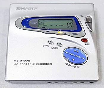 Portable Md Player Sharp Md-Mt770-S