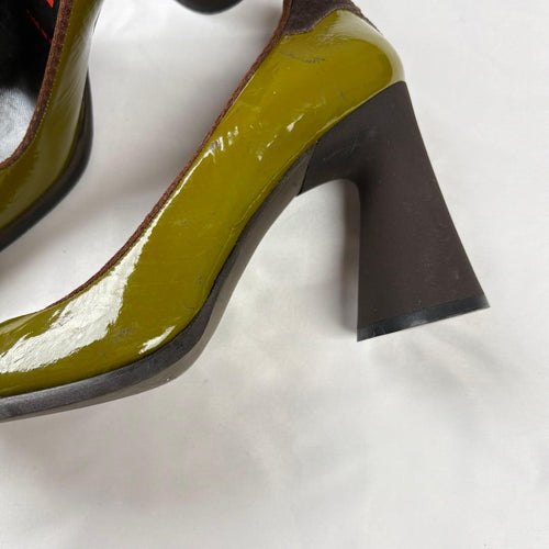 Miu High Heels Pumps Archive Square Toe