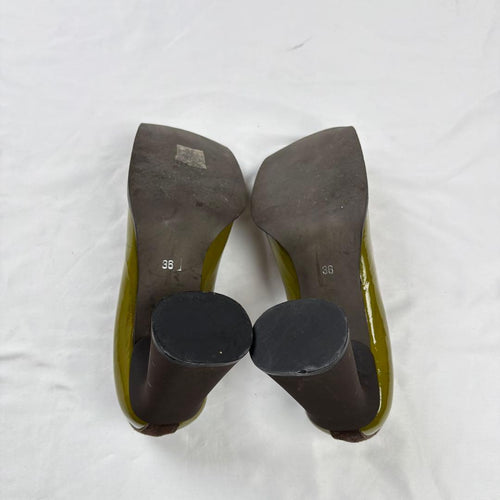 Miu High Heels Pumps Archive Square Toe
