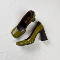 Miu High Heels Pumps Archive Square Toe