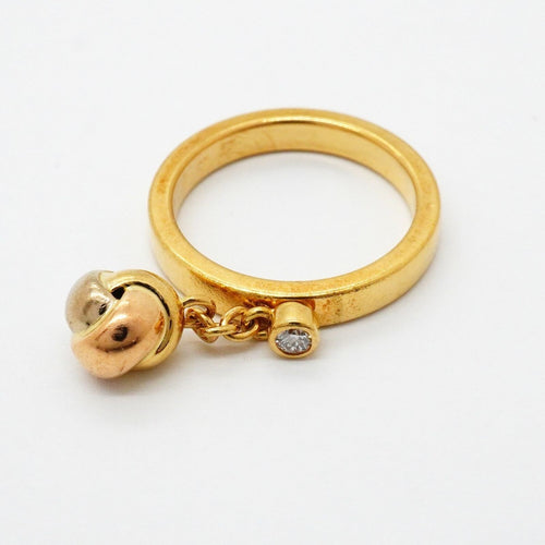 Cartier Ring 1Pd 18Kyg 18Kwg 18Kpg 48 P3127674