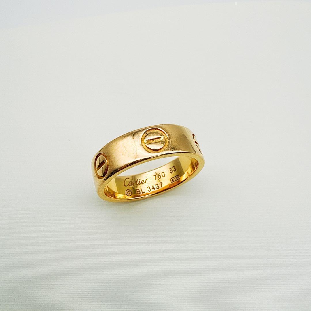 Cartier Rings Yg 53 Love