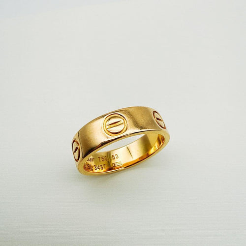 Cartier Rings Yg 53 Love