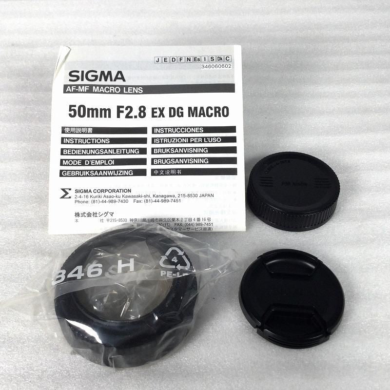 Sigma Lens (Single Focus) Af F2.8 Ex Dg Macro F Nikon