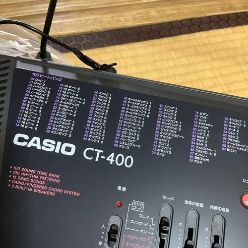 Casio Analog Synthesizers Ct-400