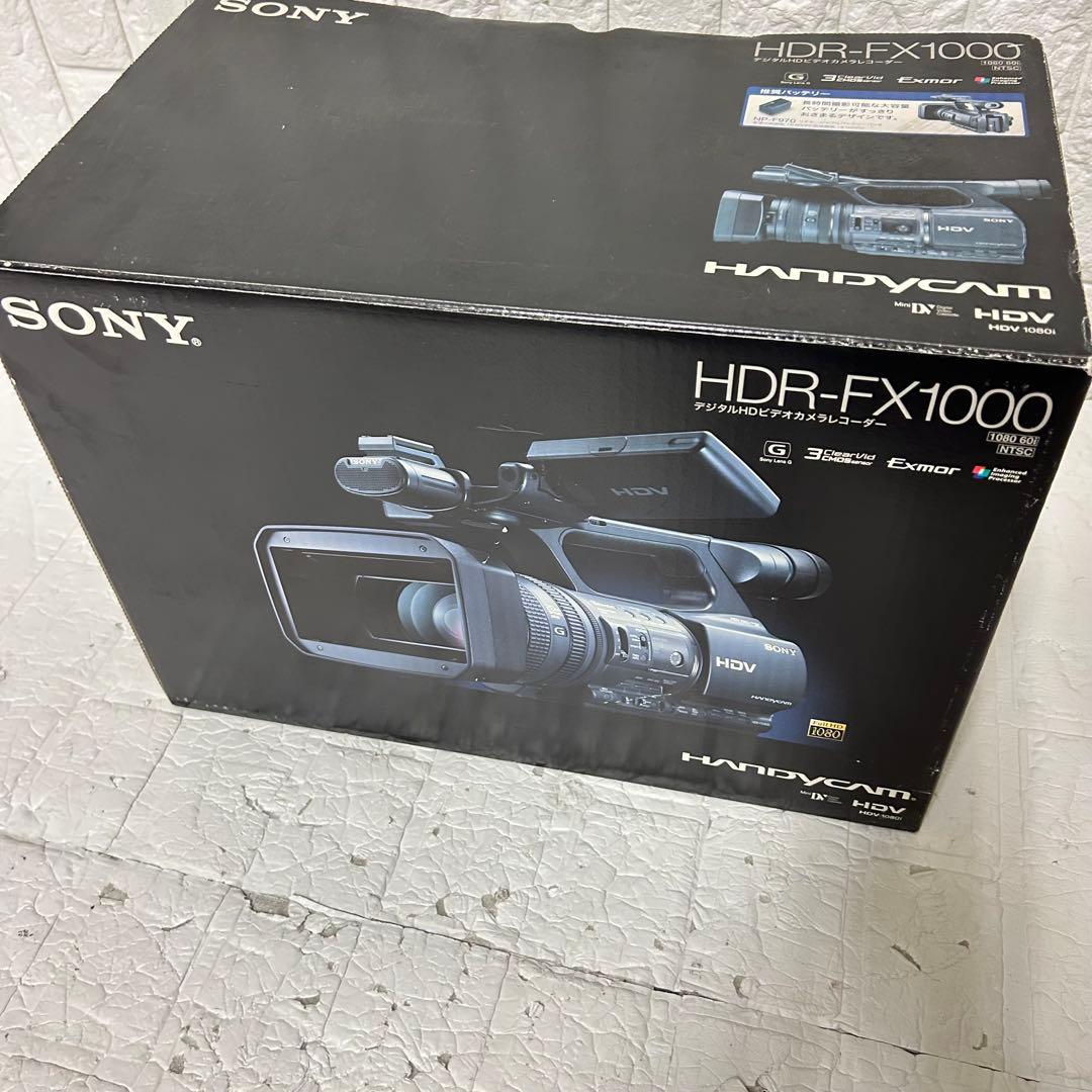 Professional Video Cameras Sony Hdr-Fx1000