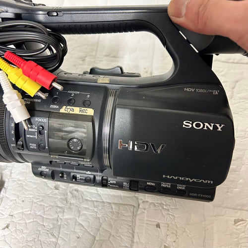 Professional Video Cameras Sony Hdr-Fx1000