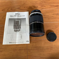 Nikon Prime Lenses Nikkor Ed F/2.8