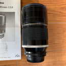 Nikon Prime Lenses Nikkor Ed F/2.8