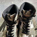 Nike Sneakers Aj1 White Cement Tech Grey Muslin Black
