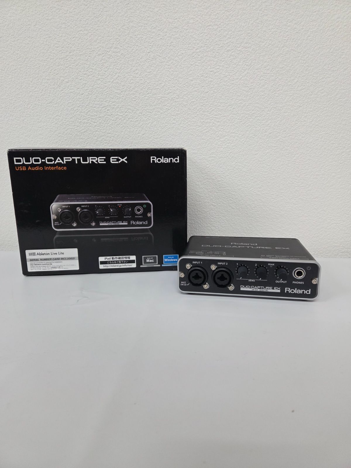 Roland Audio Interface Duo-Capture Ex Ua-22 Usb Vs Preamp