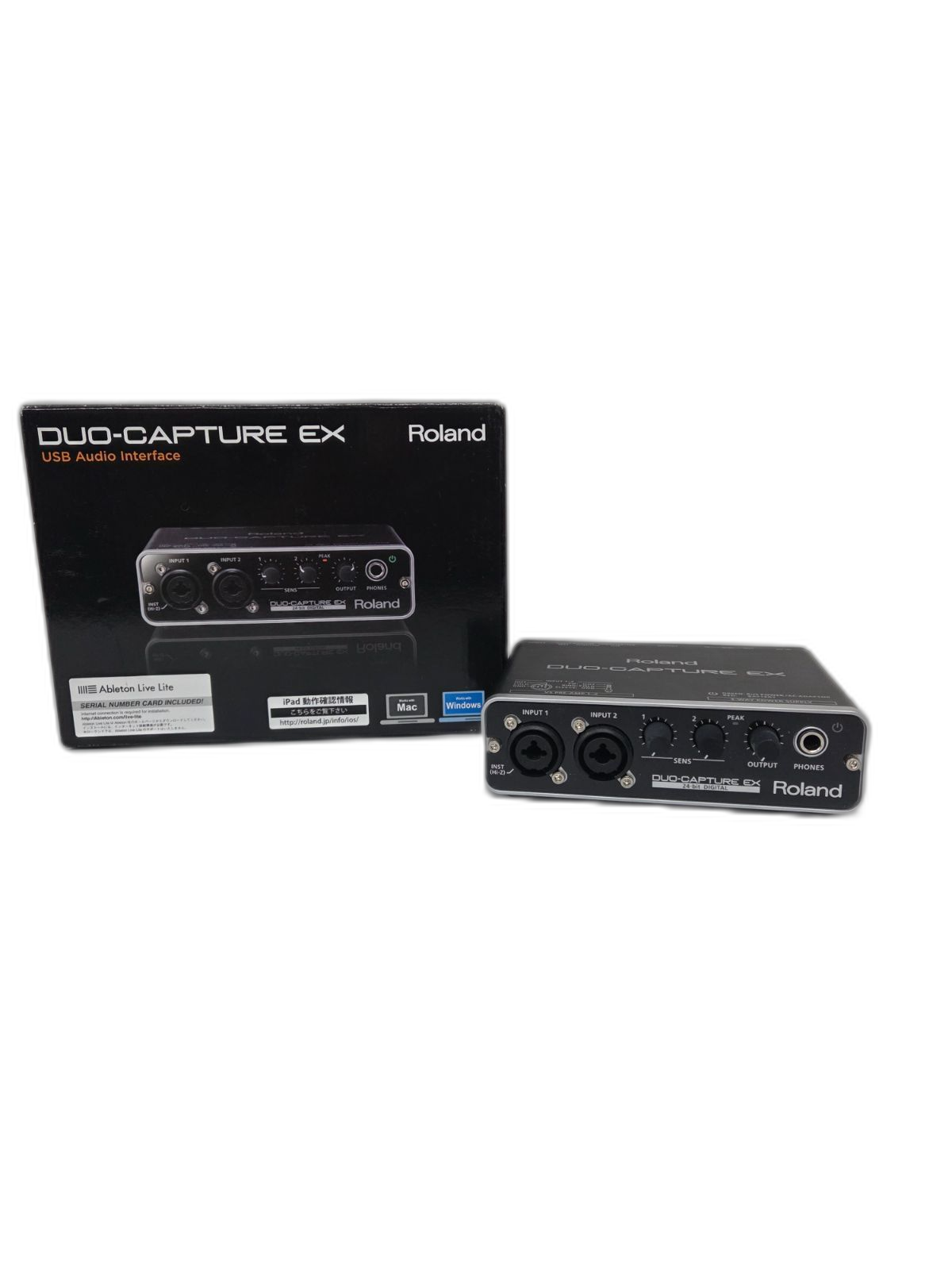 Roland Audio Interface Duo-Capture Ex Ua-22 Usb Vs Preamp