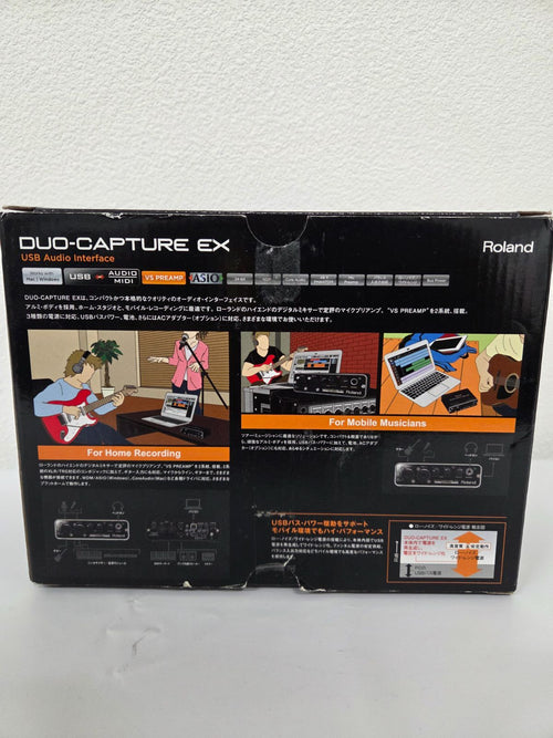 Roland Audio Interface Duo-Capture Ex Ua-22 Usb Vs Preamp