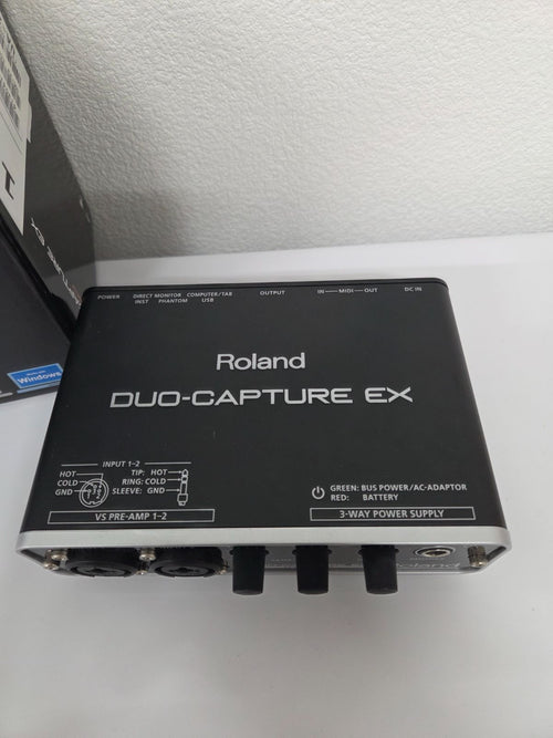Roland Audio Interface Duo-Capture Ex Ua-22 Usb Vs Preamp