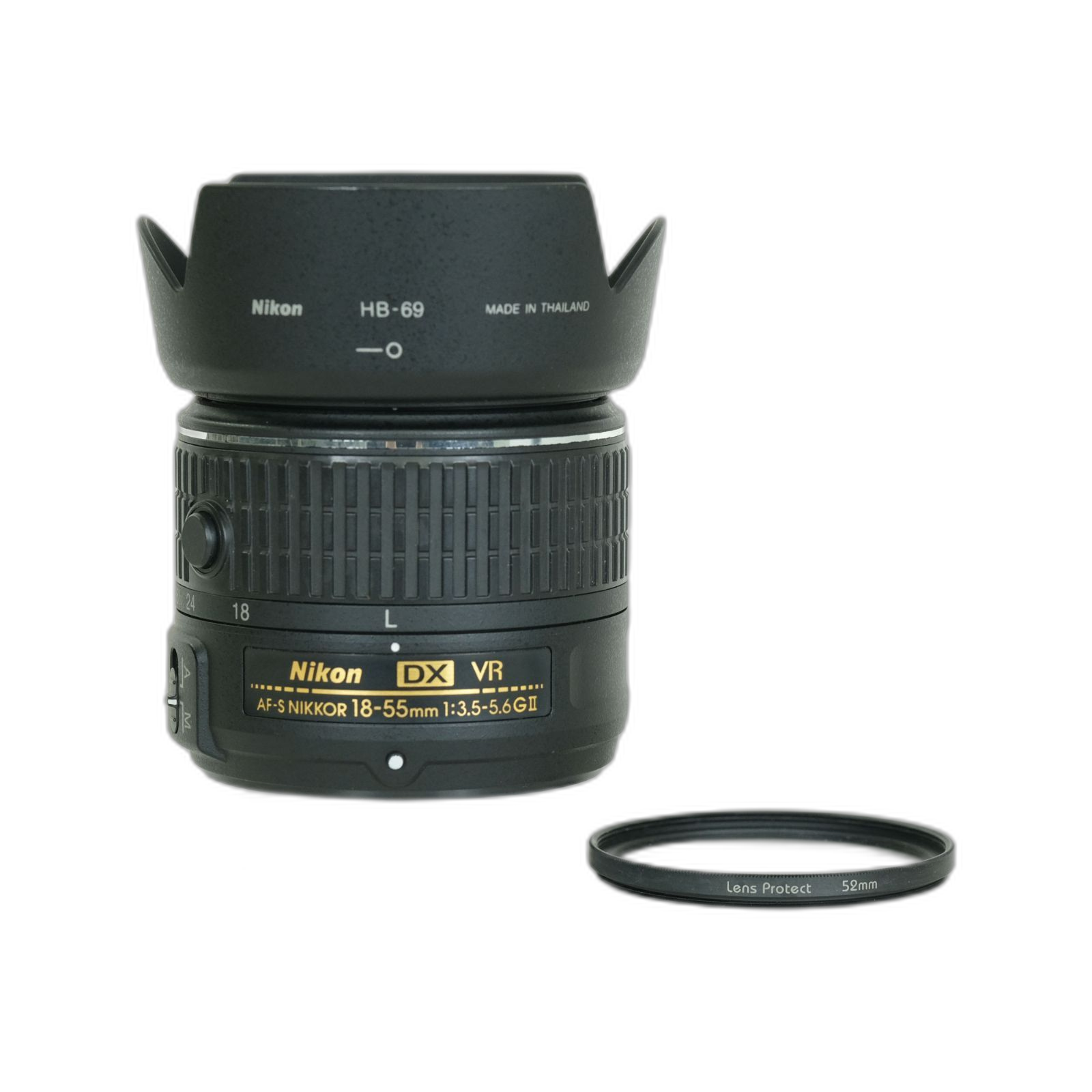 Nikon Lens (Zoom) Af-S Dx Nikkor 18-55Mm F3.5-5.6G Vr Ii F