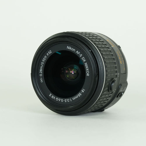 Nikon Lens (Zoom) Af-S Dx Nikkor 18-55Mm F3.5-5.6G Vr Ii F