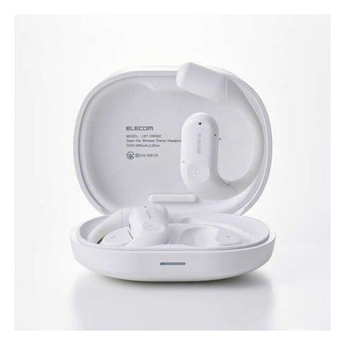 Elecom Wireless Headphones Bluetooth /Ipx5/ Lbt-Ows02Wh (2661482)