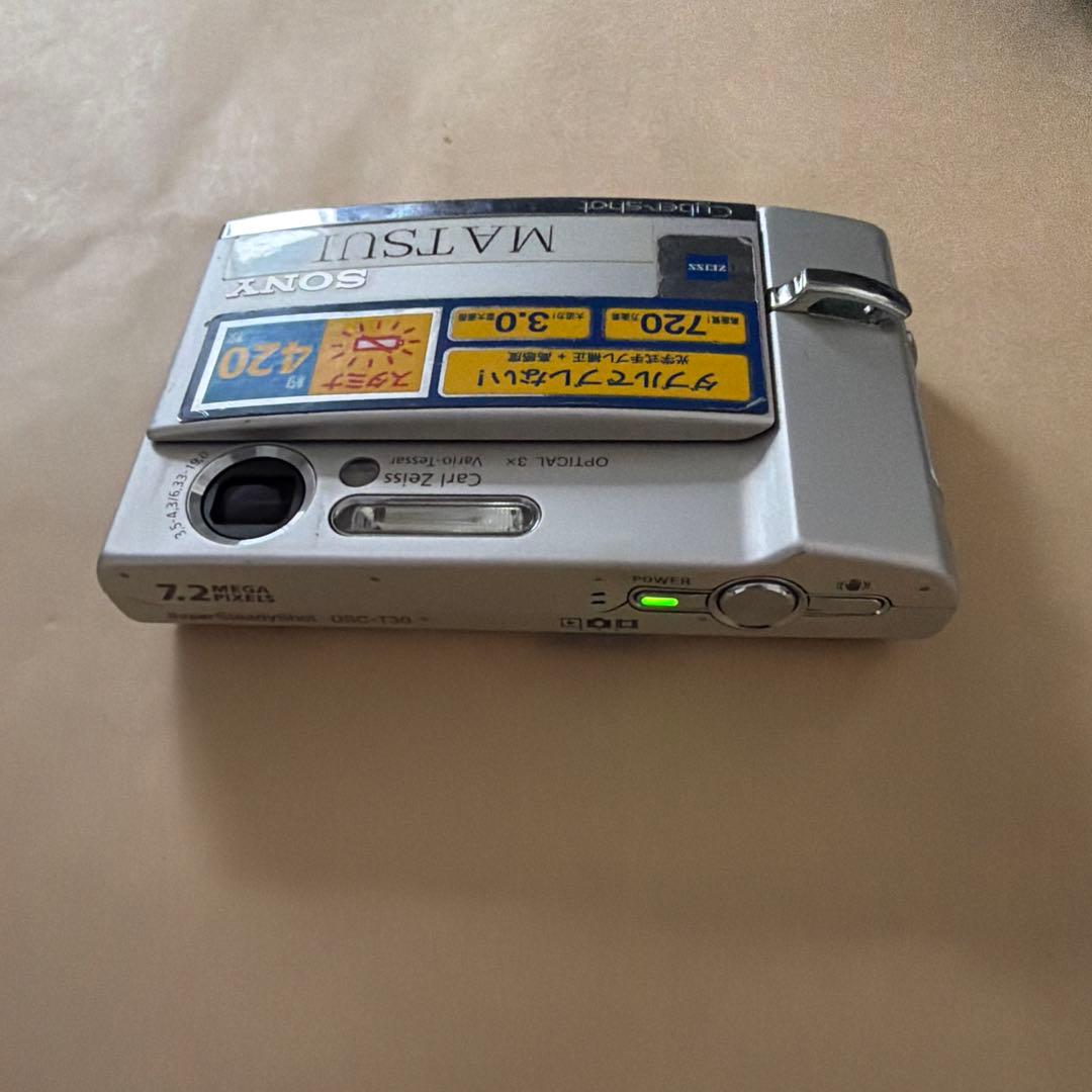 Sony Compact Digital Camera Cyber-Shot Dsc-T30