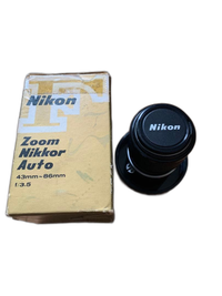 Nikon Lens (Zoom) Zoomnikkorauto 43Mm-86Mm F/3.5