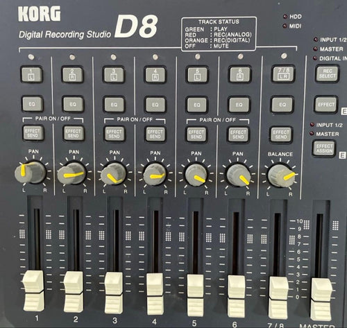 Multi -Track Recorder Korg D8