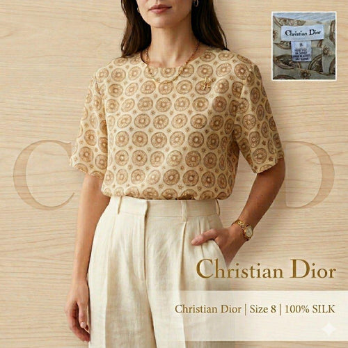 Christian Dior Short-Sleeve 100% Xl