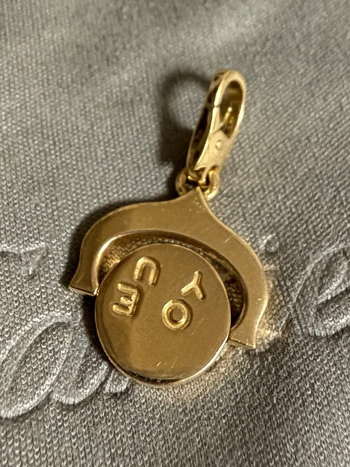 Cartier Charms I Love You K18Yg