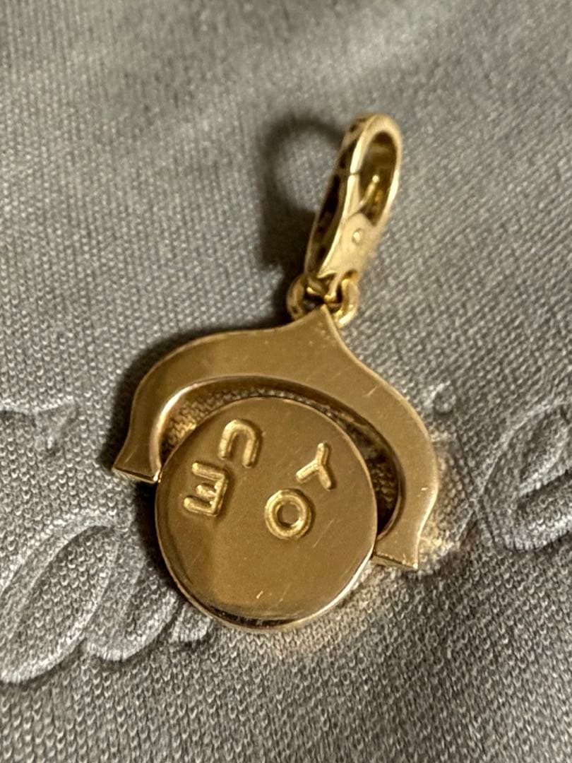 Cartier Charms I Love You K18Yg