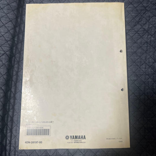 Catalog Manual Yamaha Srv250