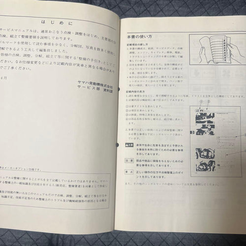 Catalog Manual Yamaha Srv250